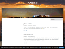 Tablet Screenshot of planix.cz